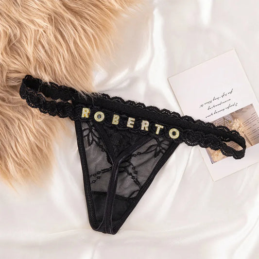 Calcinha Sedutora Personalizável [Compre 2 Leve 3] + Brinde